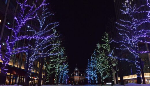 札幌で「さっぽろホワイトイルミネーション」開催　札幌の冬をロマンチックに彩る